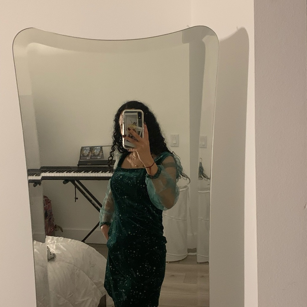 Green Dress.